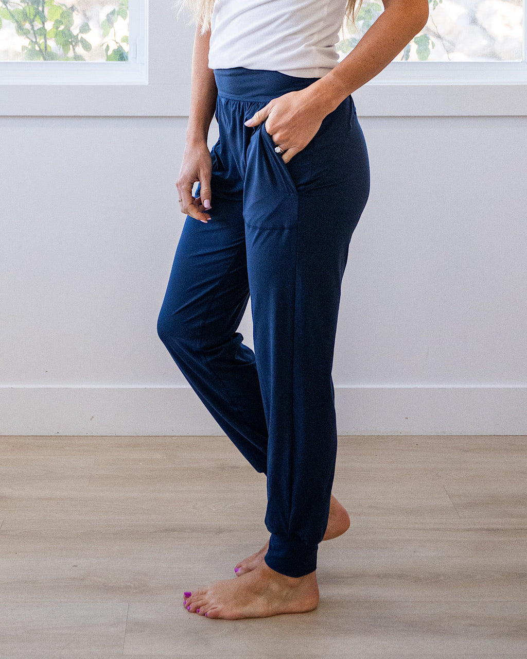 Pantalones de yoga - Azul marino