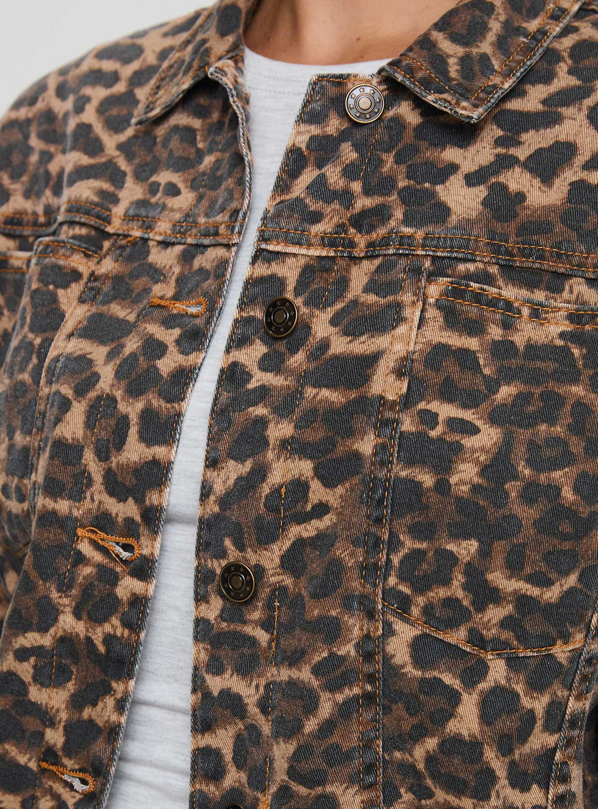 Chaqueta Carmela Leopardo