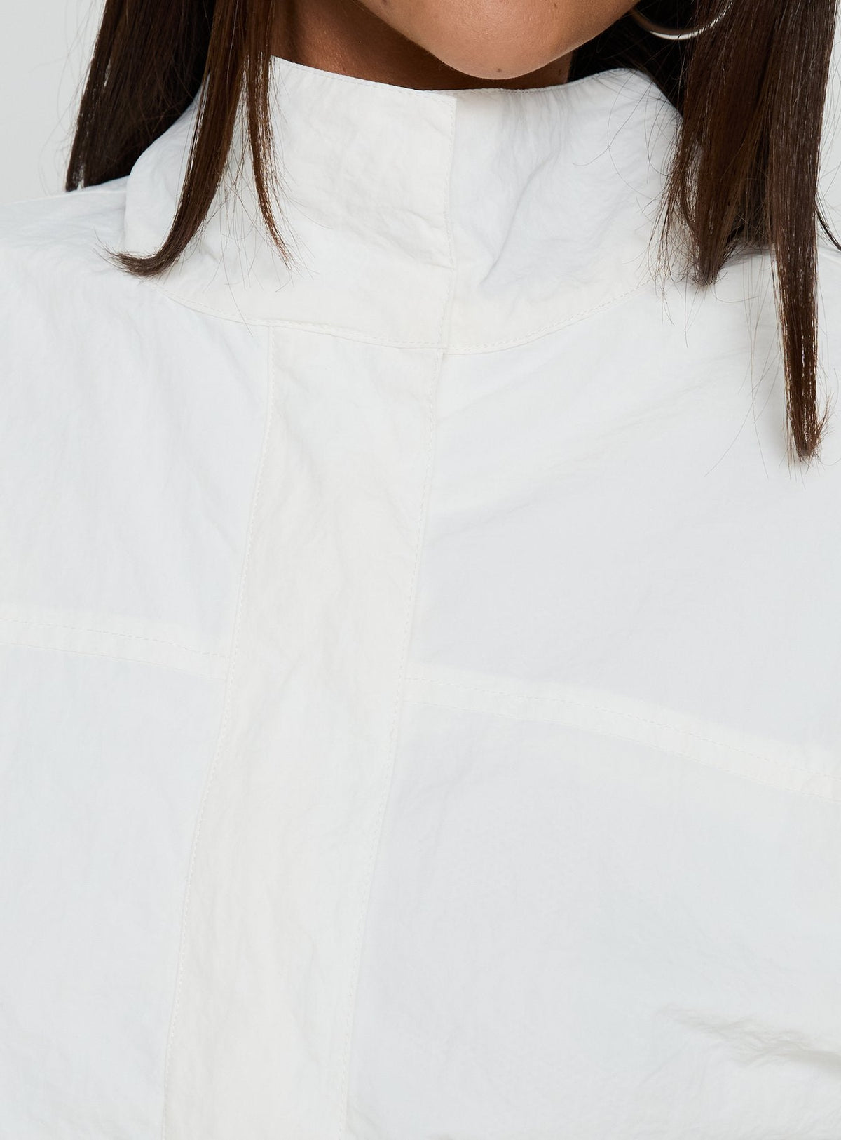 Chaqueta cortavientos Shoreline blanca