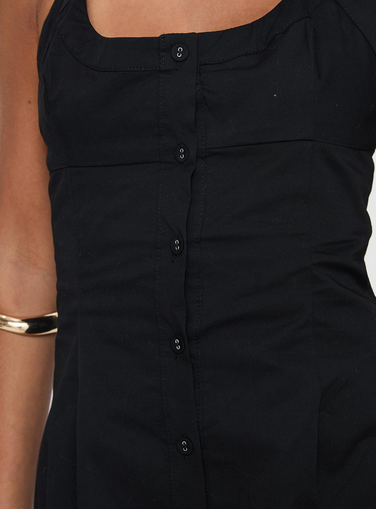Minivestido Halter Mallorie Negro