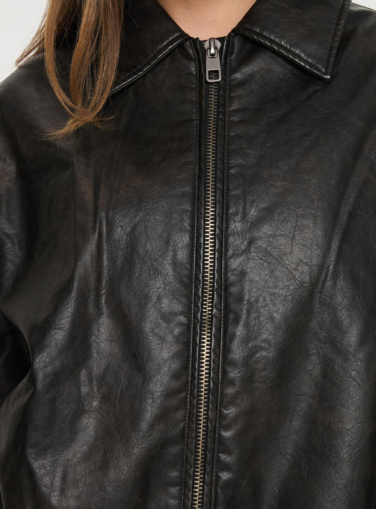 Chaqueta tipo bomber Nirvana color ónix