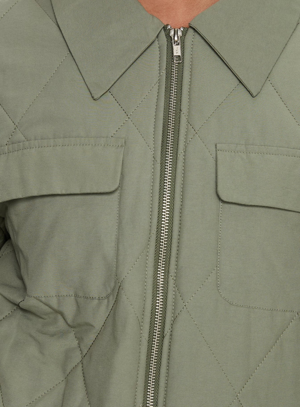 Chaqueta bomber acolchada Denvar verde