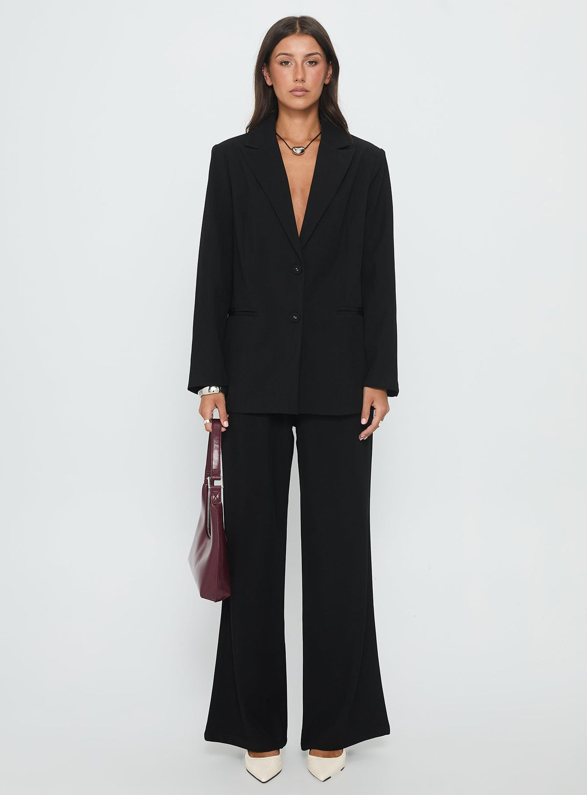 Blazer Oversize Crowd Pleaser Negro