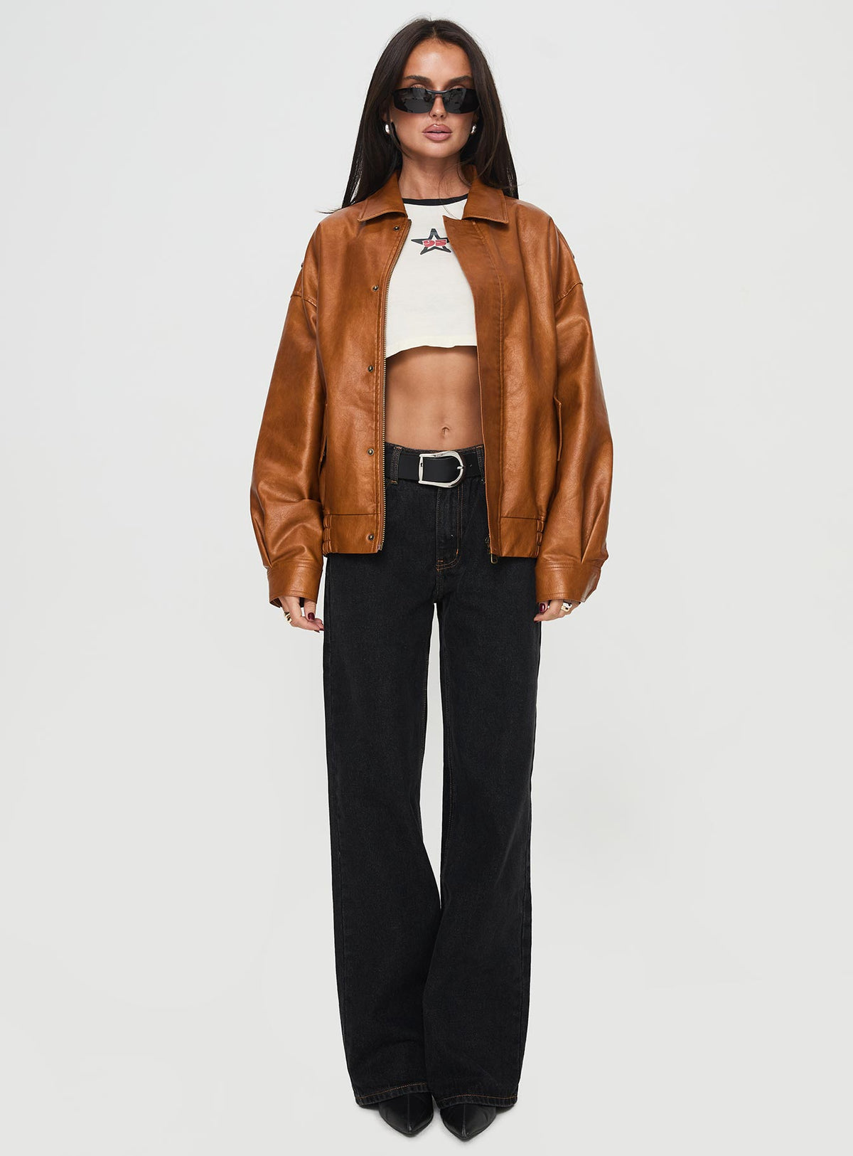 Chaqueta Bomber Kenny Color Canela
