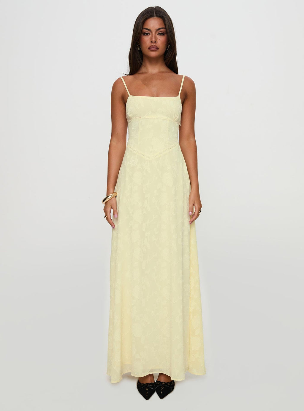 Maxivestido Amarillo del Sur de Francia