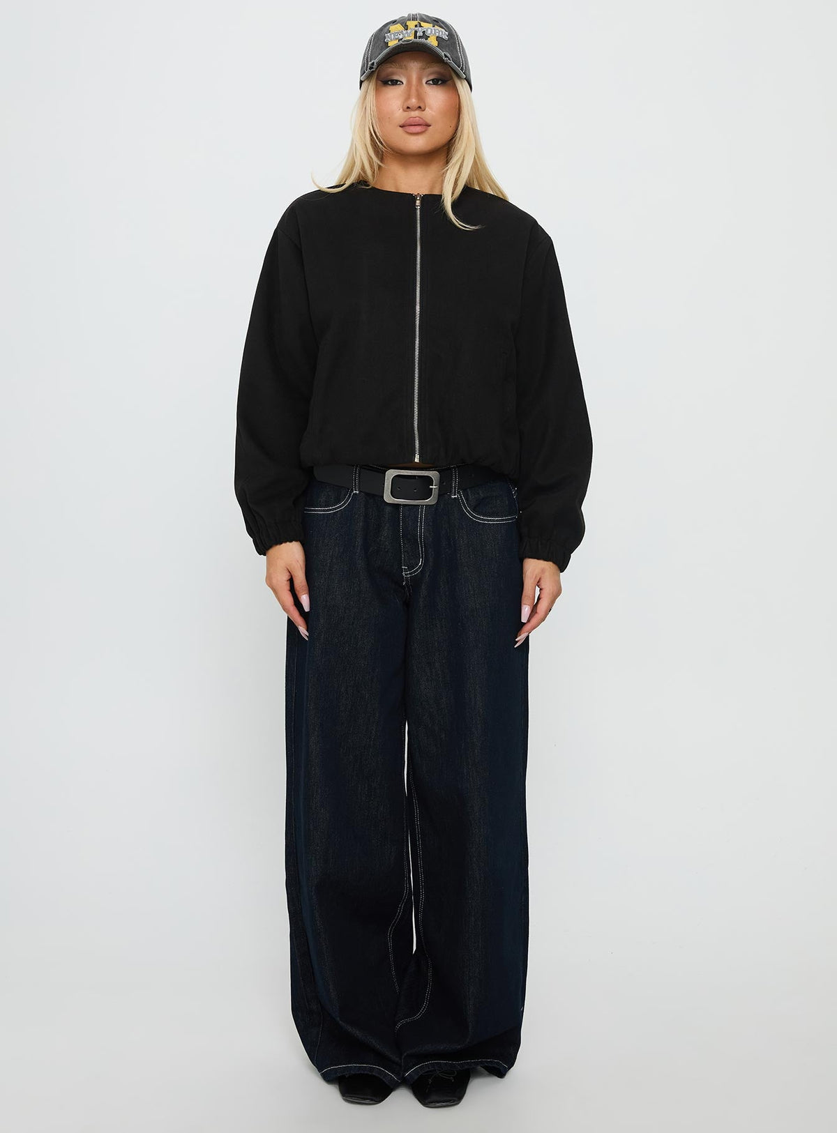 Chaqueta Bomber Grasp Negra