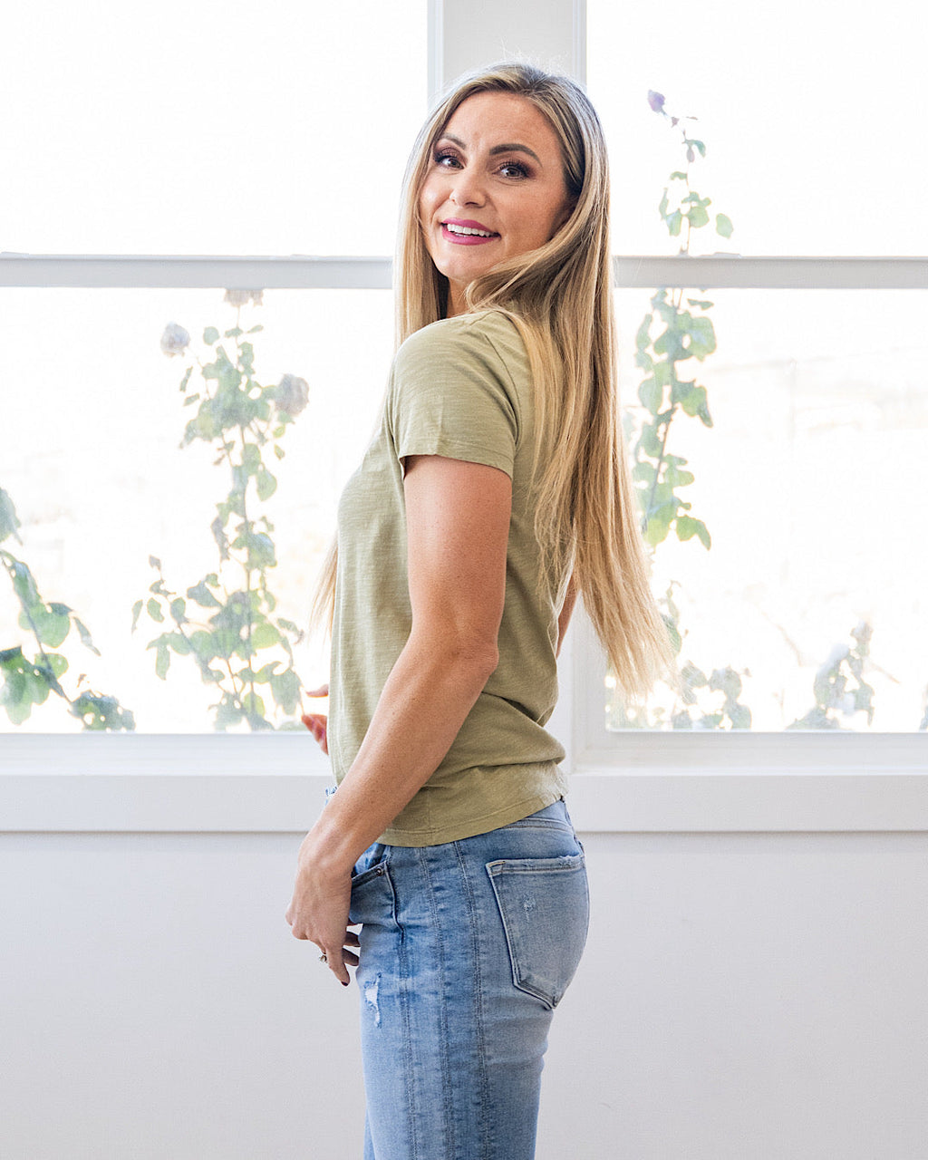 Blusa de manga corta Melinda - Sweet Pea