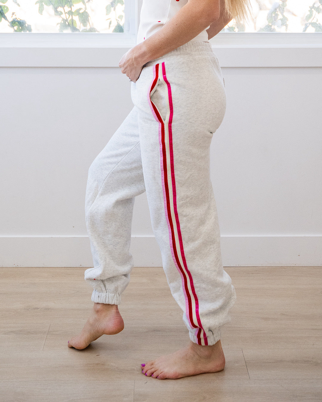 Pantalones tipo jogger Comfort Zone de Ampersand Ave - Main Squeeze