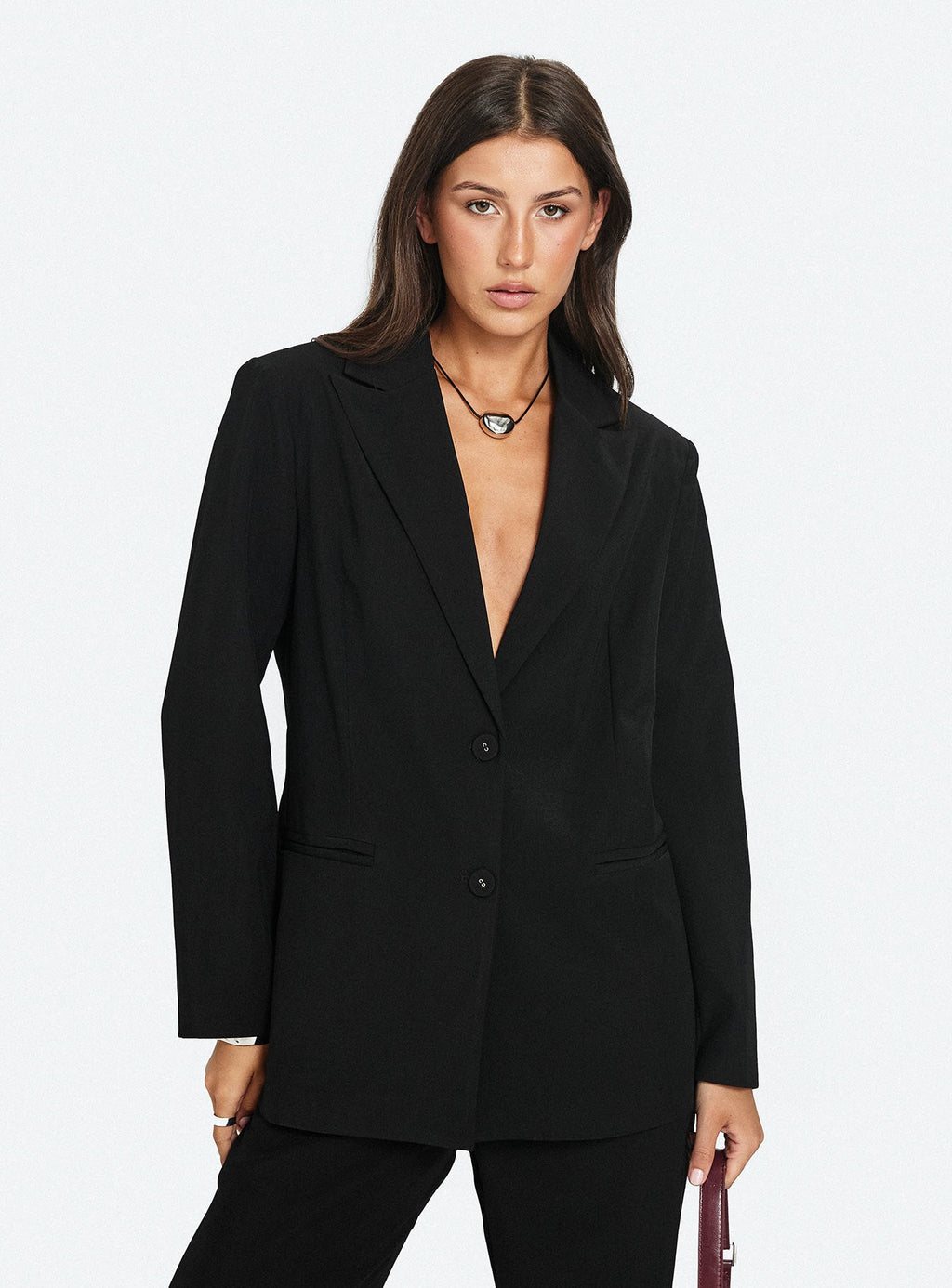 Blazer Oversize Crowd Pleaser Negro