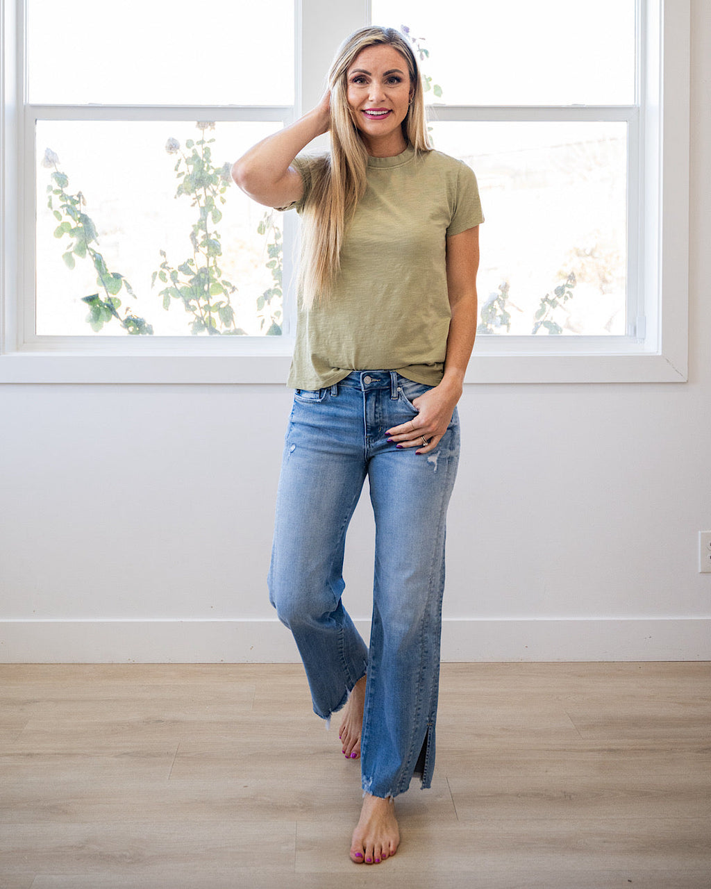 Blusa de manga corta Melinda - Sweet Pea