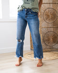 Jeans estilo papá desgastados Lovervet Lucy