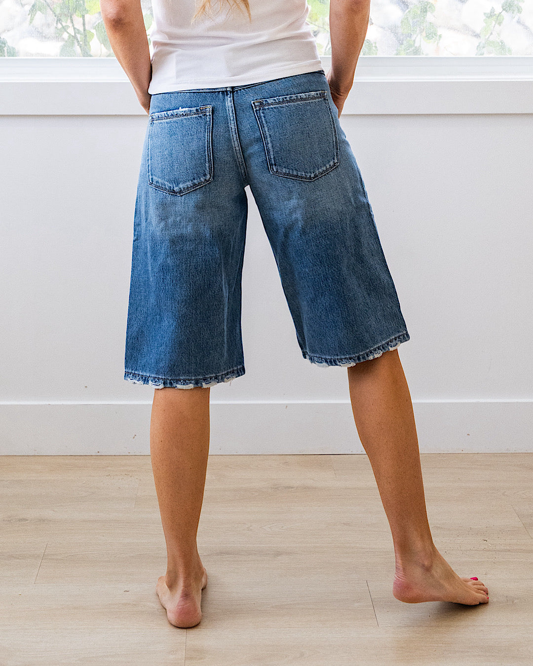 Shorts tipo baggy KanCan Penelope en OFERTA