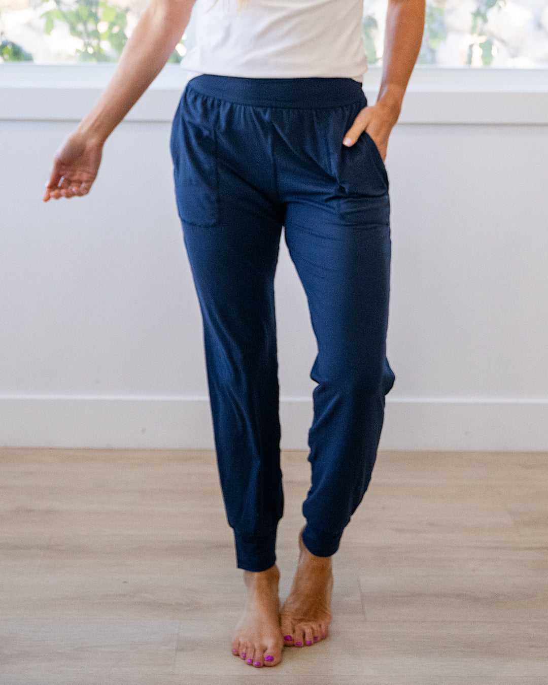 Pantalones de yoga - Azul marino