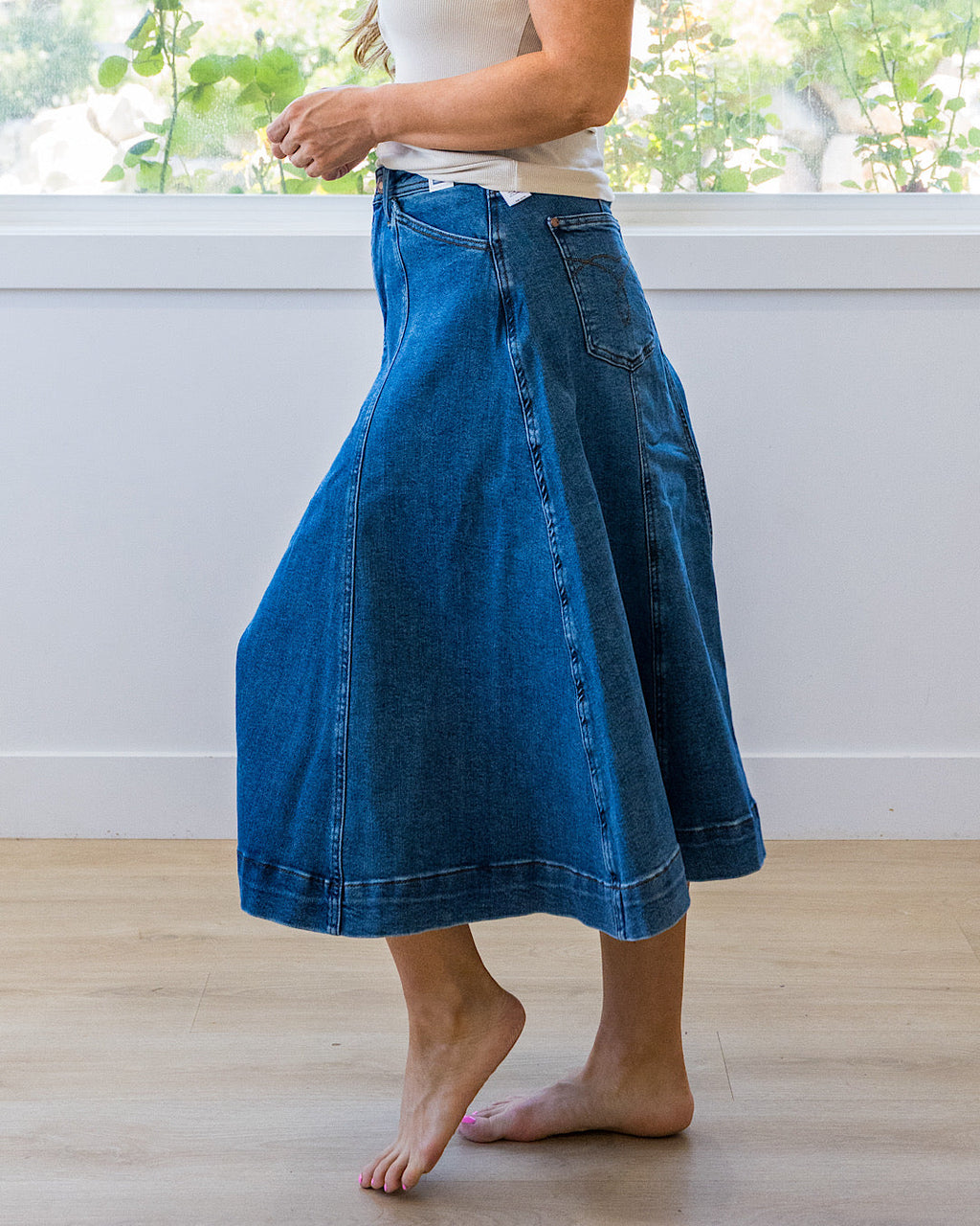 Falda vaquera Judy Blue Lasso