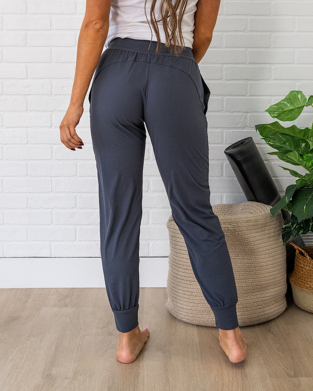 Joggers de yoga - Verde Everglade