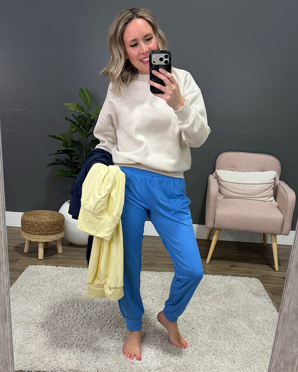 Pantalones de yoga - Azul marino