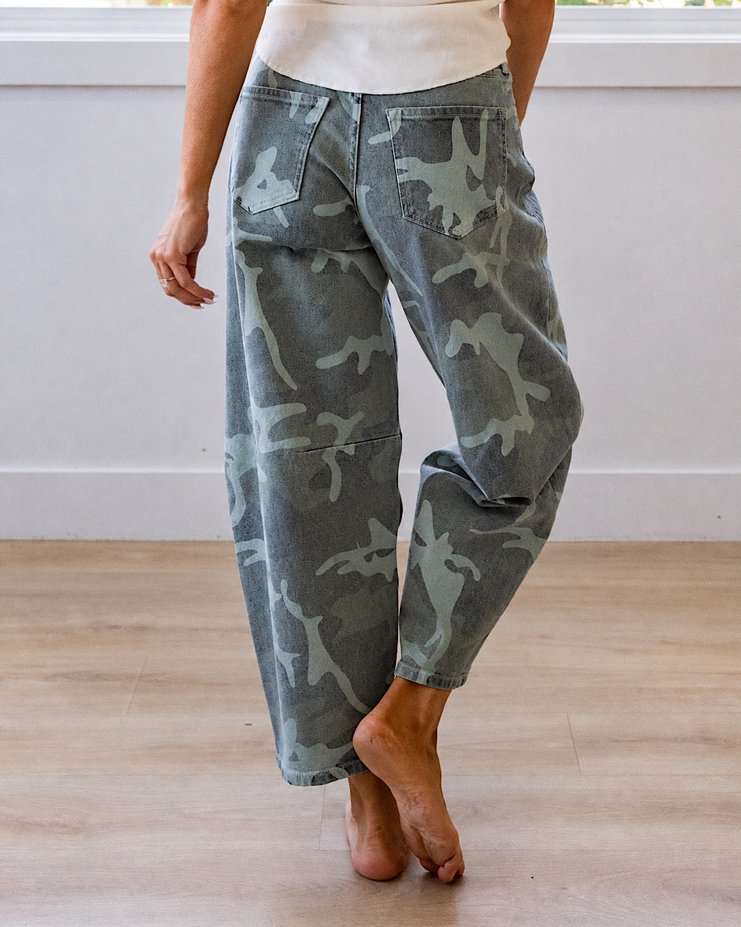 Jeans KanCan Lena Camo Barrel