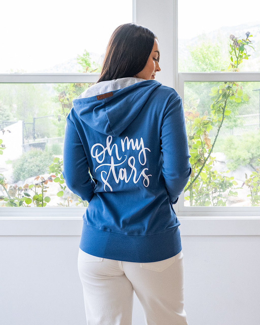 Sudadera con cremallera completa Oh My Stars de Ampersand Ave EN OFERTA