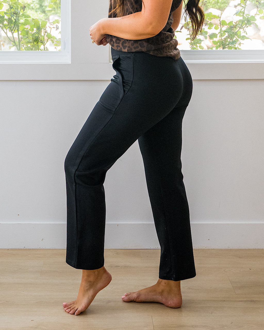 Pantalones The Work Straight - Negros