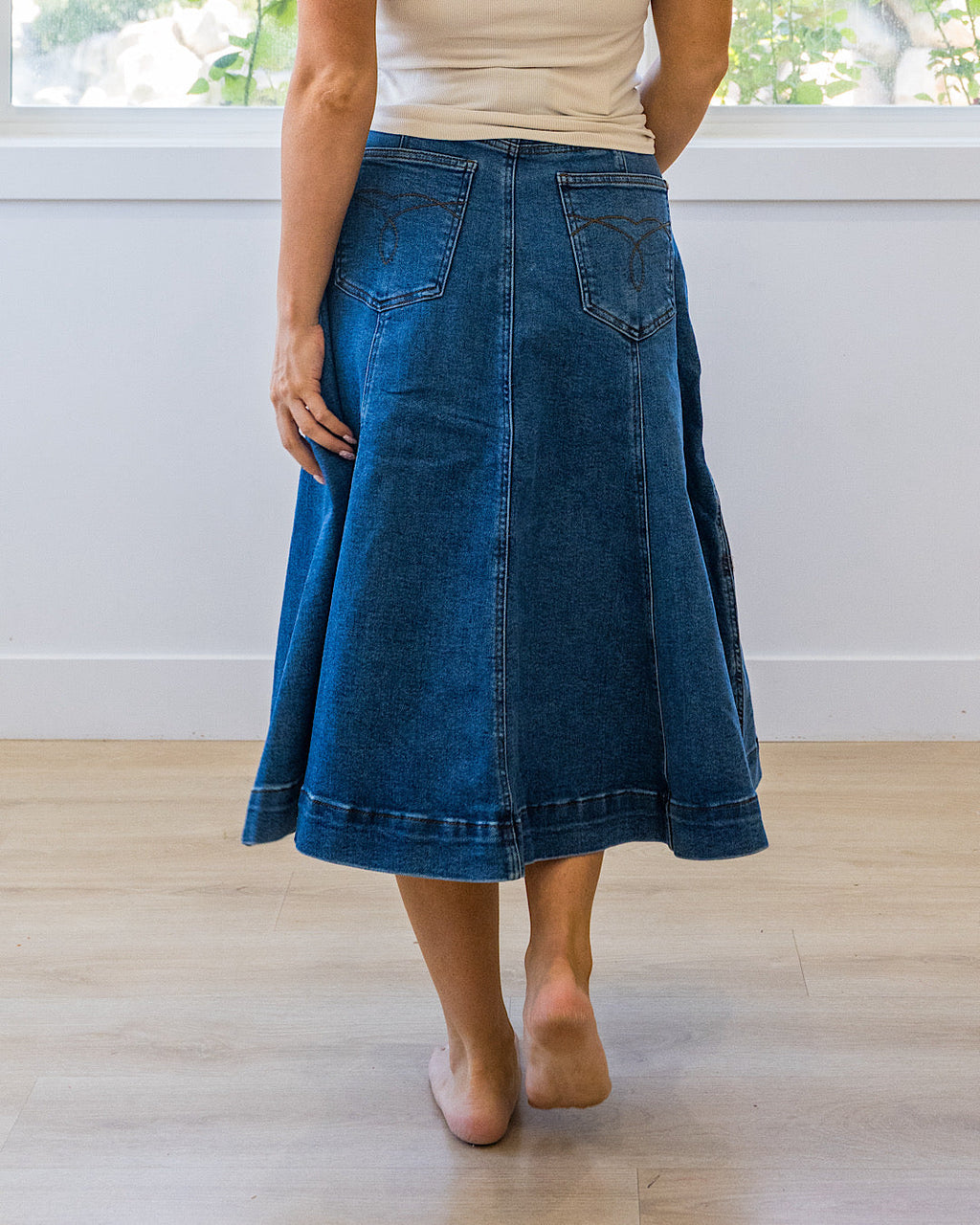 Falda vaquera Judy Blue Lasso