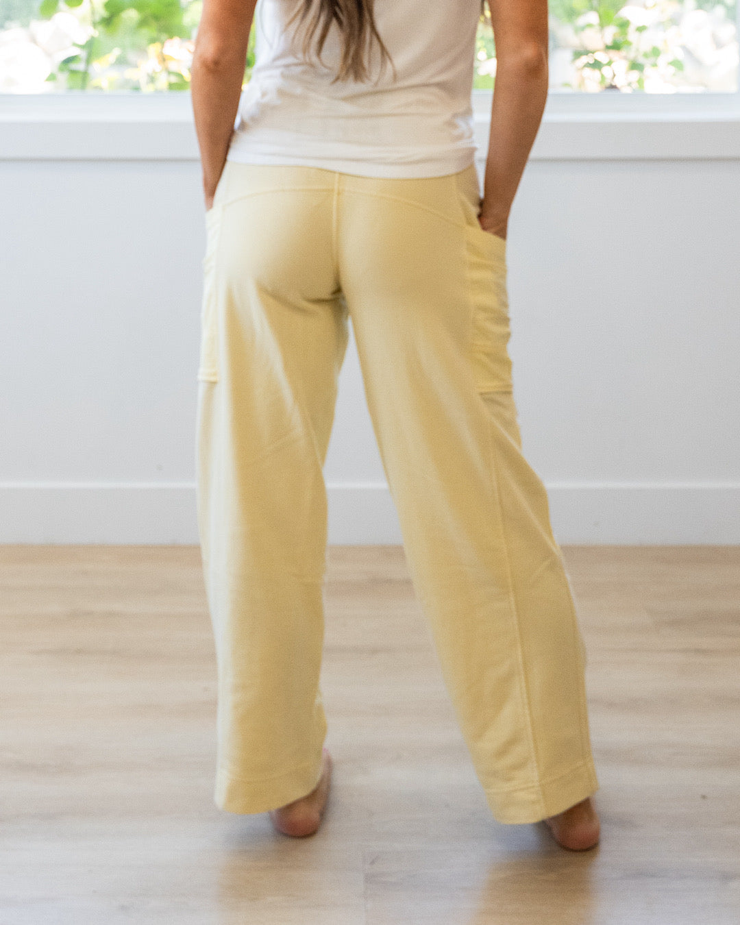 Pantalones cómodos de felpa Rae Mode - Lemonilla
