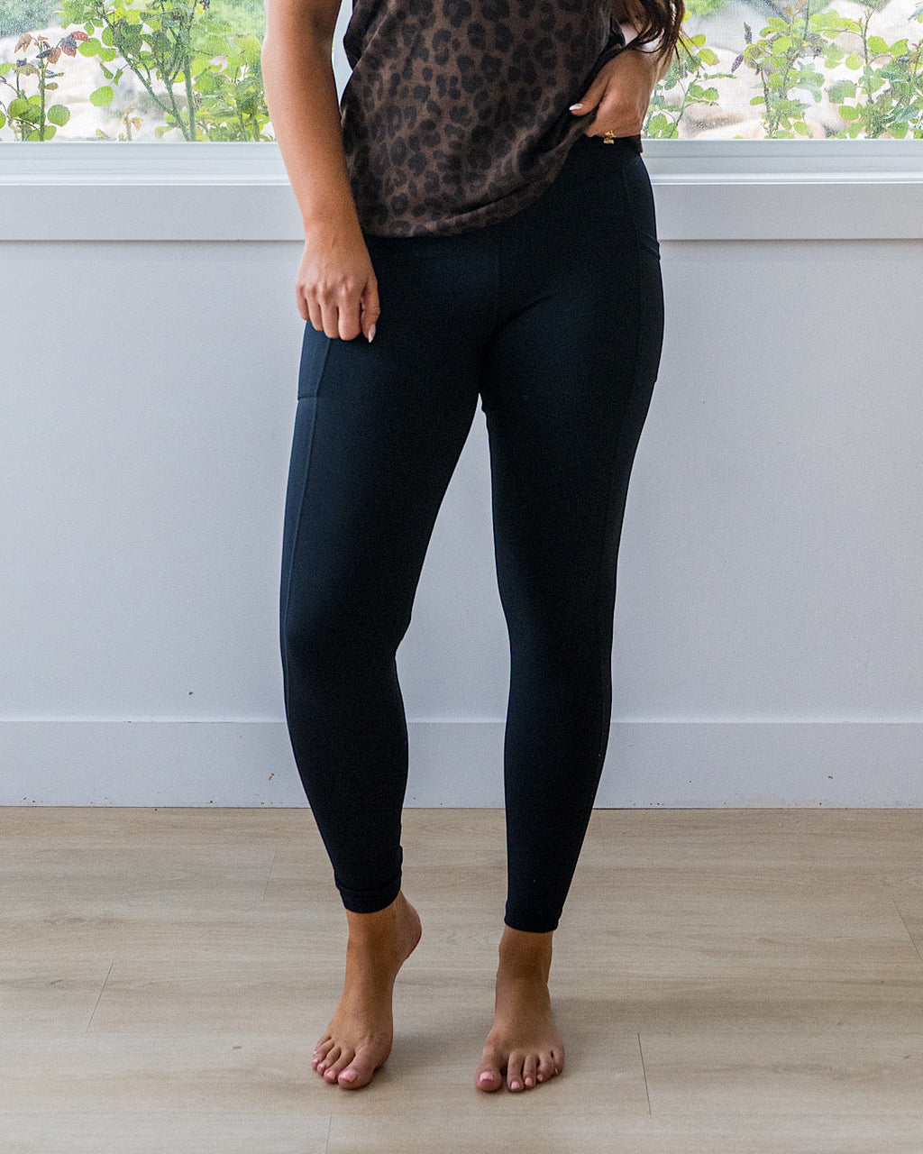 Leggings deportivos Mila - Negro
