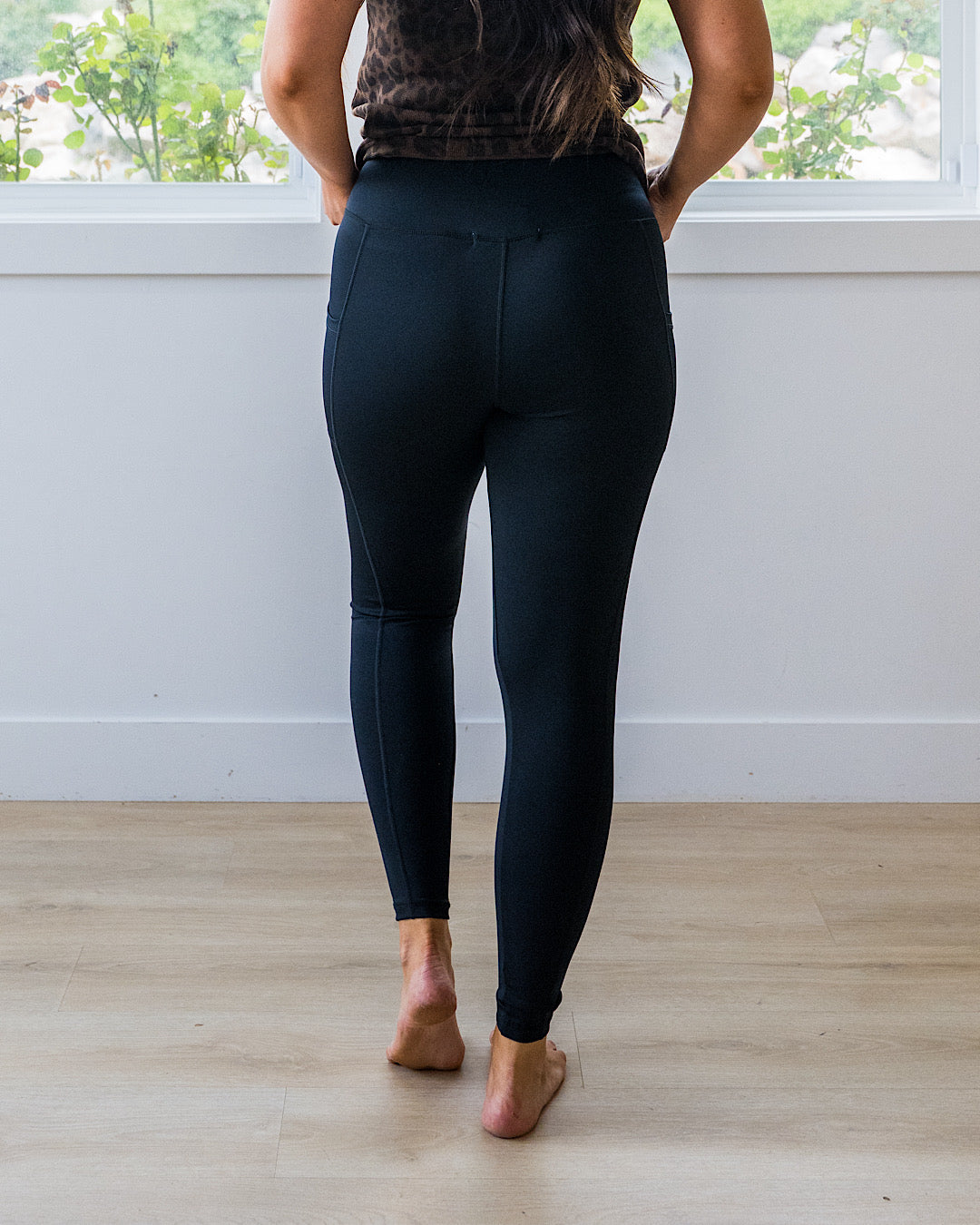 Leggings deportivos Mila - Negro
