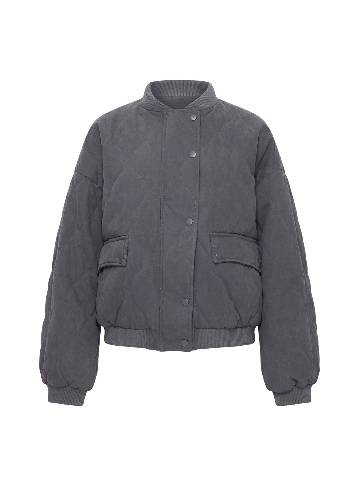 Chaqueta acolchada Stick Season gris