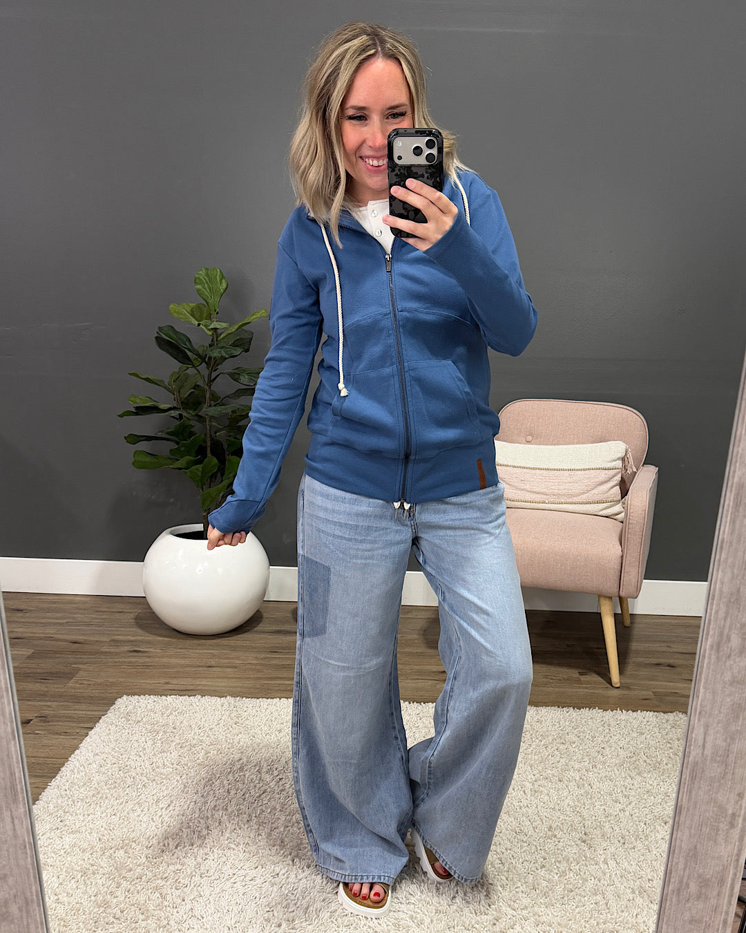 Sudadera con cremallera completa Oh My Stars de Ampersand Ave EN OFERTA