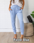 Joggers de Yoga - Azul Pastel