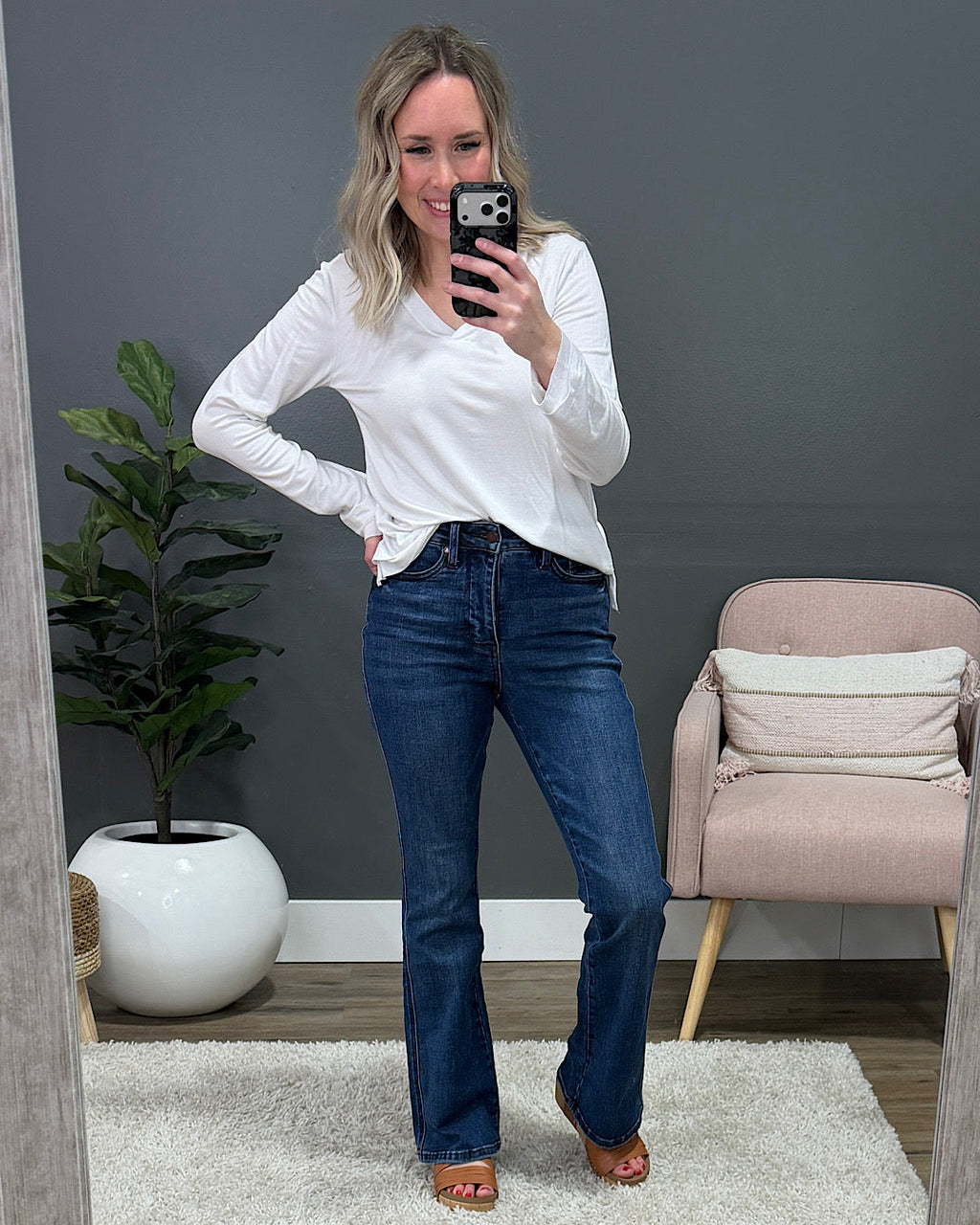 Jeans Judy Blue Greta Control Top Bootcut: Cortos, regulares y largos
