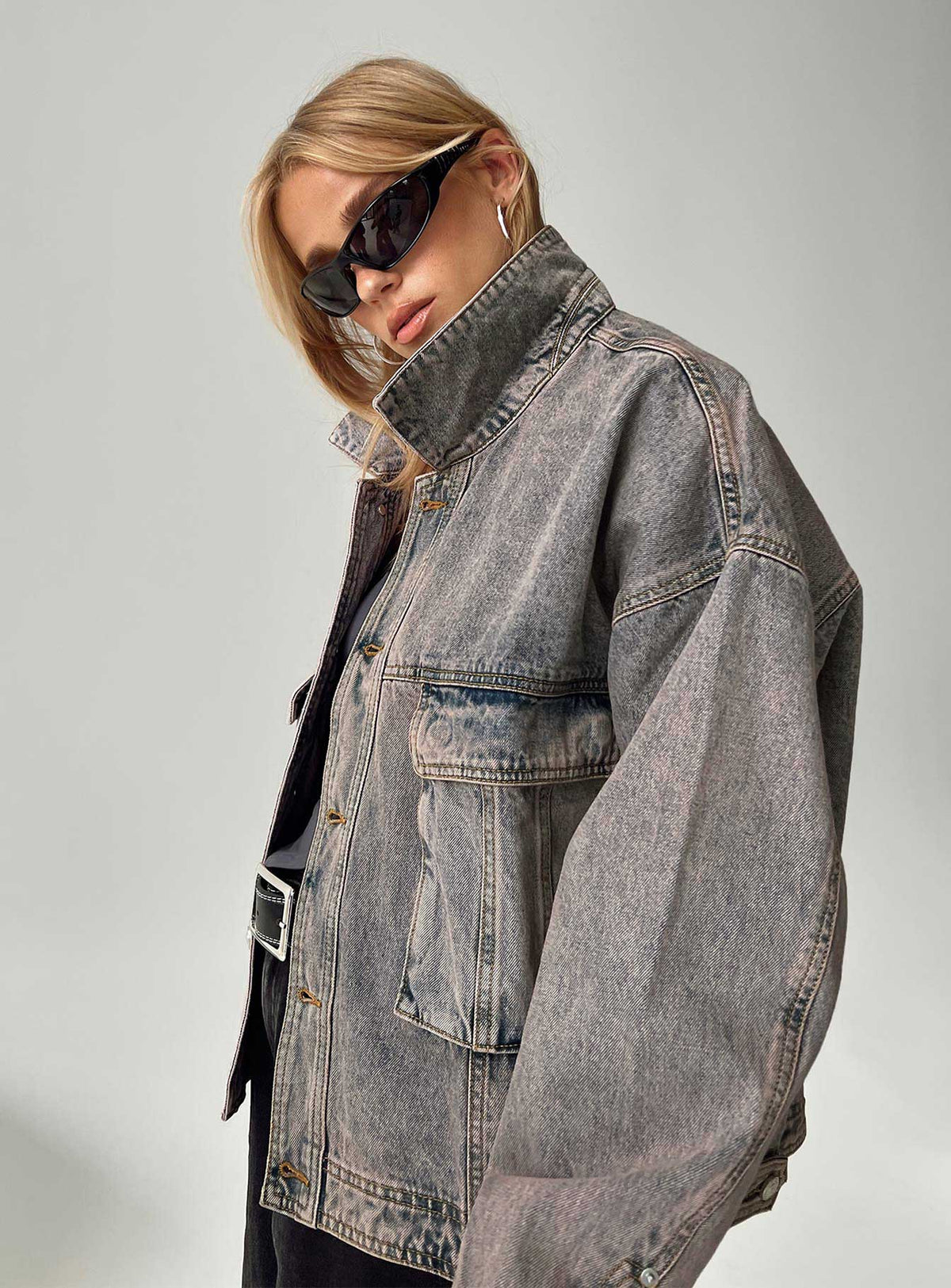 Chaqueta vaquera oversize Kier