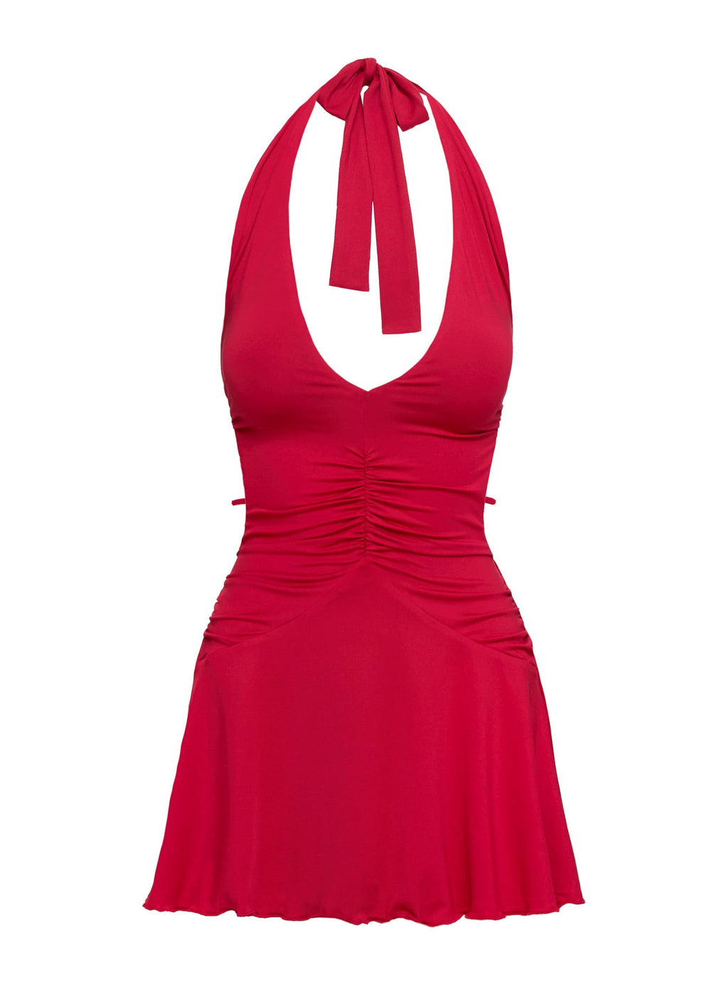 Minivestido Halter Maeva Rojo