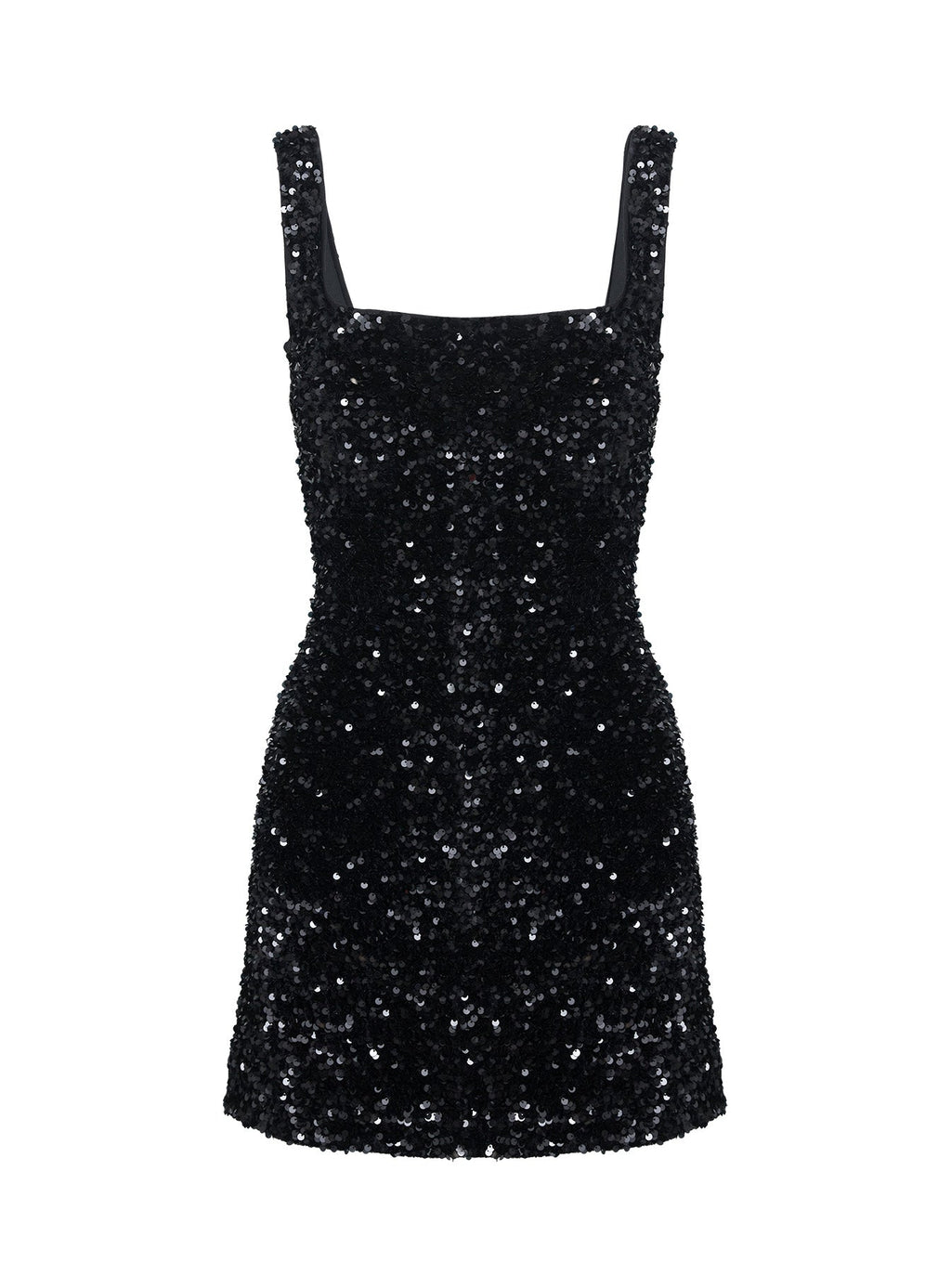Minivestido de lentejuelas Miss Me Negro