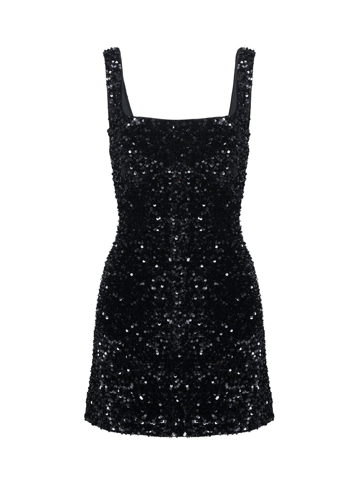 Minivestido de lentejuelas Miss Me Negro